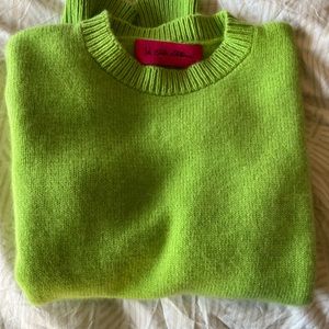 Elder statesman , Cashmere crew sweater . Worn twice .